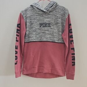 Victoria's Secret Pink and Gray Knit Top